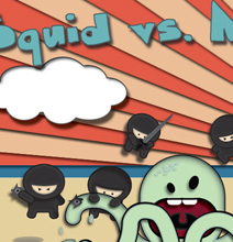Squid vs Ninjas
